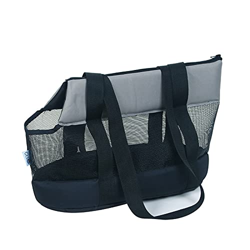 Hundetasche,Tragetasche Hund Hundetasche Haustier Hundeträger gemütliche weiche Katze Trägerbeutel Welpen Katze Handtasche Outdoor Reise Hund Taschen Plüsch Welpen Schulter Tragetaschen(2) von QiaoJun