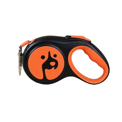 Qiebenav Einhand-Knopf-Haustier-Leine, Zugseil, verschleißfest, einziehbar, mit ergonomischem Anti-Rutsch-Griff, langlebig, zugfest, Schwarz Qiebenav Einhand-Knopf-Haustier-Leine, Zugseil, verschleißfest, einziehbar, mit ergonomischem Anti-Rutsch-Griff, langlebig, zugfest, Schwarz von Qiebenav