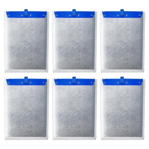 Qiebenav Langlebiger Wasserfilter, 6-teilige Filterkartusche für effektive Zeolith-Filtration im Reptofilter-Großfilter-Aquarium-Wasserreiniger 6pcs von Qiebenav