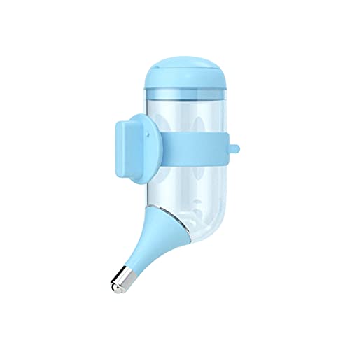 Qiebenav Wasserspender für Haustiere, 350 ml/500 ml, große Trinkflasche für Katzen und Hunde, zum Aufhängen, Wasserkocher für Haustierkäfig, Blau 350 ml Qiebenav Wasserspender für Haustiere, 350 ml/500 ml, große Trinkflasche für Katzen und Hunde, zum Aufhängen, Wasserkocher für Haustierkäfig, Blau 350 ml von Qiebenav