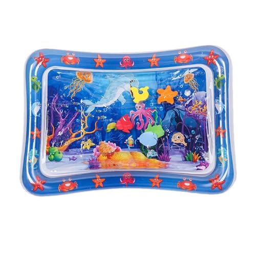 Sensorische Wassermatte Für Katzen | Wassersensorische Spielmatte Für Katzen | Wassersensor Kühlmatte Für Kinder | Interaktives Katzenspielzeug | Verdickte Sensor Water Playmat Für Hunde Und Katzen von Qikam