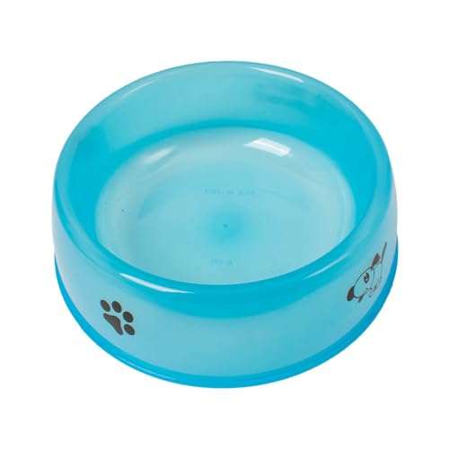 Qinlenyan Katzen Wasserfutter Futterspender Stabiles Futterfutter Gesundes Katzenwasserfutter Futterspender Himmelblau L von Qinlenyan