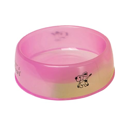 Qinlenyan Katzen Wasserfutter Futterspender Stabiles Futterfutter Gesundes Katzenwasserfutter Futterspender Rosa M von Qinlenyan