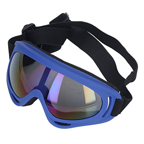 Entatial Große Hundesonnenbrille Hundesonnenbrille UV-Schutz Schlagfest Stylisch zum Wandern Motorradfahren von Qinlorgo