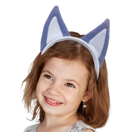 Welpenohren Stirnband Erwachsene - Handgefertigte Halloween-Kostüm-Stirnbänder,Süßes und schönes Hundekostüm-Stirnband, Welpen-Hundeohr-Stirnband, Geschenke für Erwachsene und Kinder von Qizeroty