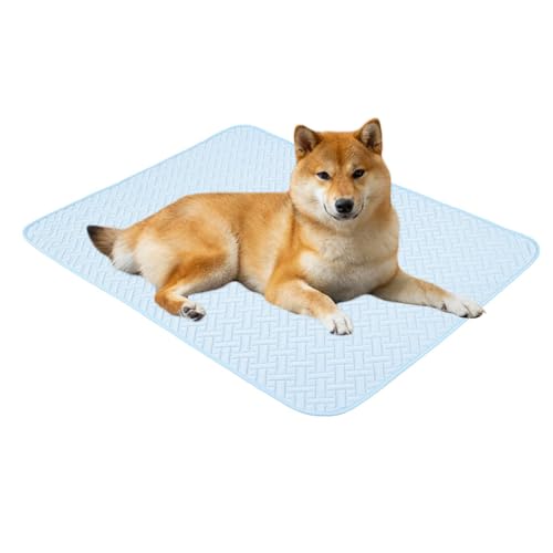 Qkbuza Kühldecke für Hunde, Kühlmatte, Hundebetten, Schlafdecke, atmungsaktiv, bequem, für heißes Wetter, Haustier-Schlafzubehör für Auto, Ausflug, Park, Qkbuza Kühldecke für Hunde, Kühlmatte, Hundebetten, Schlafdecke, atmungsaktiv, bequem, für heißes Wetter, Haustier-Schlafzubehör für Auto, Ausflug, Park, von Qkbuza