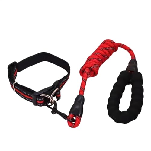 Qkbuza Reflektierendes Hundehalsband, kleines Hundehalsband | Atmungsaktives Halsband für Hunde,Reflektierende Design-Nylon-Hundehalsbänder, geeignet für große, mittlere und kleine Hunderassen von Qkbuza