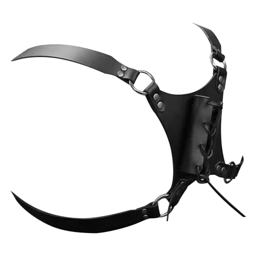 Qkbuza Schulterholster - PU Leder Schulterhalfter Gurt,Fest Kostüm Zubehör für Gothic Herbst Fotos Renaissance Qkbuza Schulterholster - PU Leder Schulterhalfter Gurt,Fest Kostüm Zubehör für Gothic Herbst Fotos Renaissance von Qkbuza
