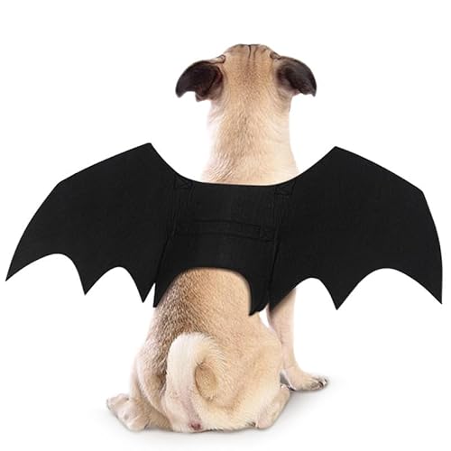 Hund Fledermaus Kostüme,Halloween Hund kostüm Katze Fledermaus Kostüm,für Haustiere Cosplay-Kostüm für Mittleren Hund,Halloween,Hundekostüme,Dekoration, für Mittleren Hund für Partys von Qooloo