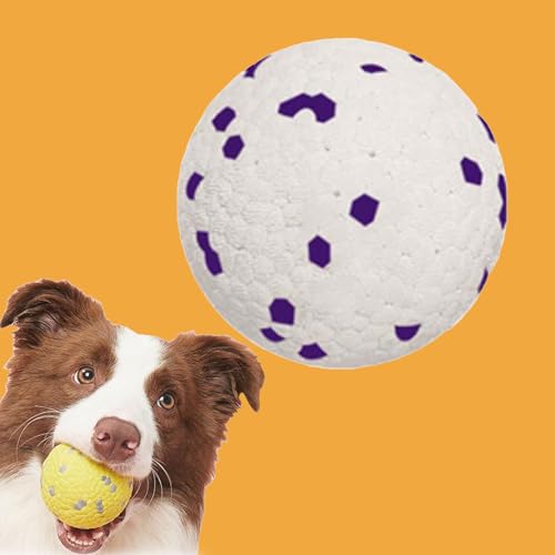 Qosigote Kauzauber-Ball Pfotenmond, Pfotenmond Ball Katze, Hundespielzeug, Beruhigender Ball, Quietschender Hundeball, Leicht, Weich, Unzerstörbar (B) von Qosigote