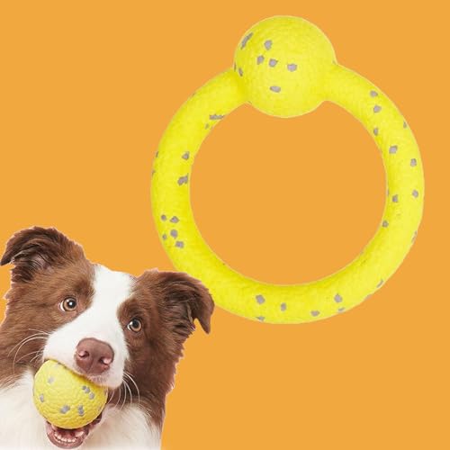 Qosigote Kauzauber-Ball Pfotenmond, Pfotenmond Ball Katze, Hundespielzeug, Beruhigender Ball, Quietschender Hundeball, Leicht, Weich, Unzerstörbar (E) von Qosigote