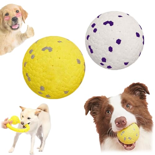 Qosigote Pfotenstern Kauzauber Ball, Kauzauber Ball Für Hunde, Pfotenstern Magic Ball,Hundespielzeug Ball, Hunde Ball Für Große, Mittelgroße, Kleine Hunde (A+B) von Qosigote