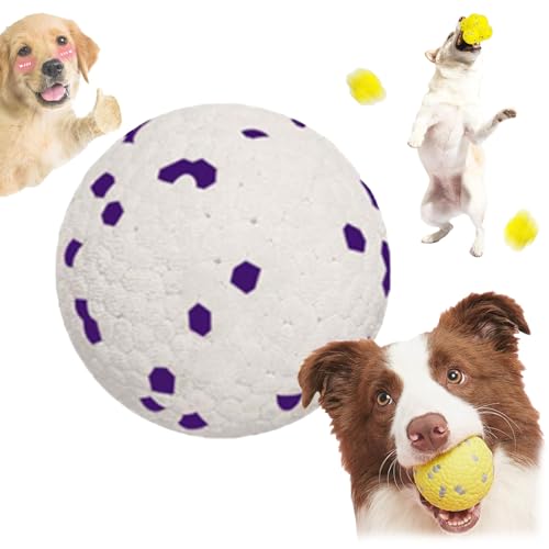 Qosigote Pfotenstern Kauzauber Ball, Kauzauber Ball Für Hunde, Pfotenstern Magic Ball,Hundespielzeug Ball, Hunde Ball Für Große, Mittelgroße, Kleine Hunde (B) von Qosigote