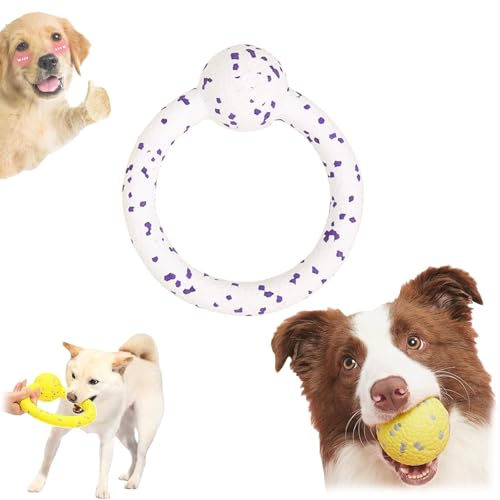 Qosigote Pfotenstern Kauzauber Ball, Kauzauber Ball Für Hunde, Pfotenstern Magic Ball,Hundespielzeug Ball, Hunde Ball Für Große, Mittelgroße, Kleine Hunde (E) von Qosigote