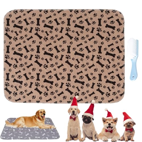 Qosneoun Peepaws – The Ultimate PIPI Pad for Dogs, Peepaws PIPI Pads, Pee Pads Washable for Dogs, Super Absorbent Large Pee Pads for Dogs Washable, Pee Pads for Dogs Washable (L:80 * 90cm,B) von Qosneoun