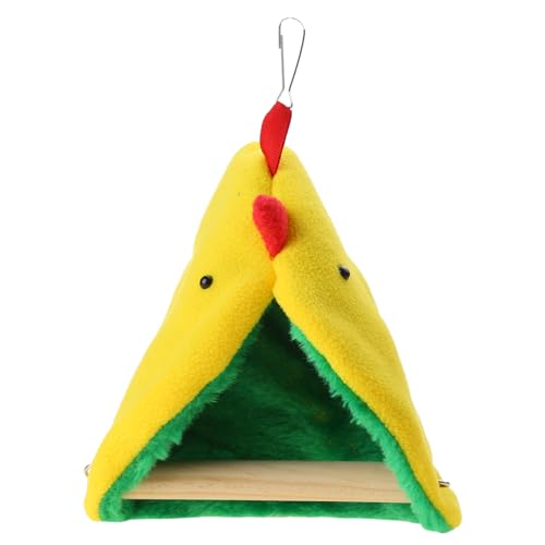 Vogel-Hängematte aus Plüsch, zum Aufhängen, Höhle, Schuppen, Winter, warmes Haus, Kleintiere, Versteck für Hamster, Wellensittiche, Conures hängendes Vogelhaus Vogel-Hängematte aus Plüsch, zum Aufhängen, Höhle, Schuppen, Winter, warmes Haus, Kleintiere, Versteck für Hamster, Wellensittiche, Conures hängendes Vogelhaus von Qsvbeeqj