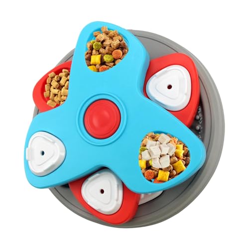 Slow Eating Dog Bowl, Food Dispenser Cat Bowls, Dog Puzzle Toys, Pet Slow Feeder Bowl, Puzzle Food Bowl, Rotating Food Bowls, Cat Slow Feeder, Dog Training Food Bowl, Interactive Pet Feeder, Slow Eat von Quaeetyu