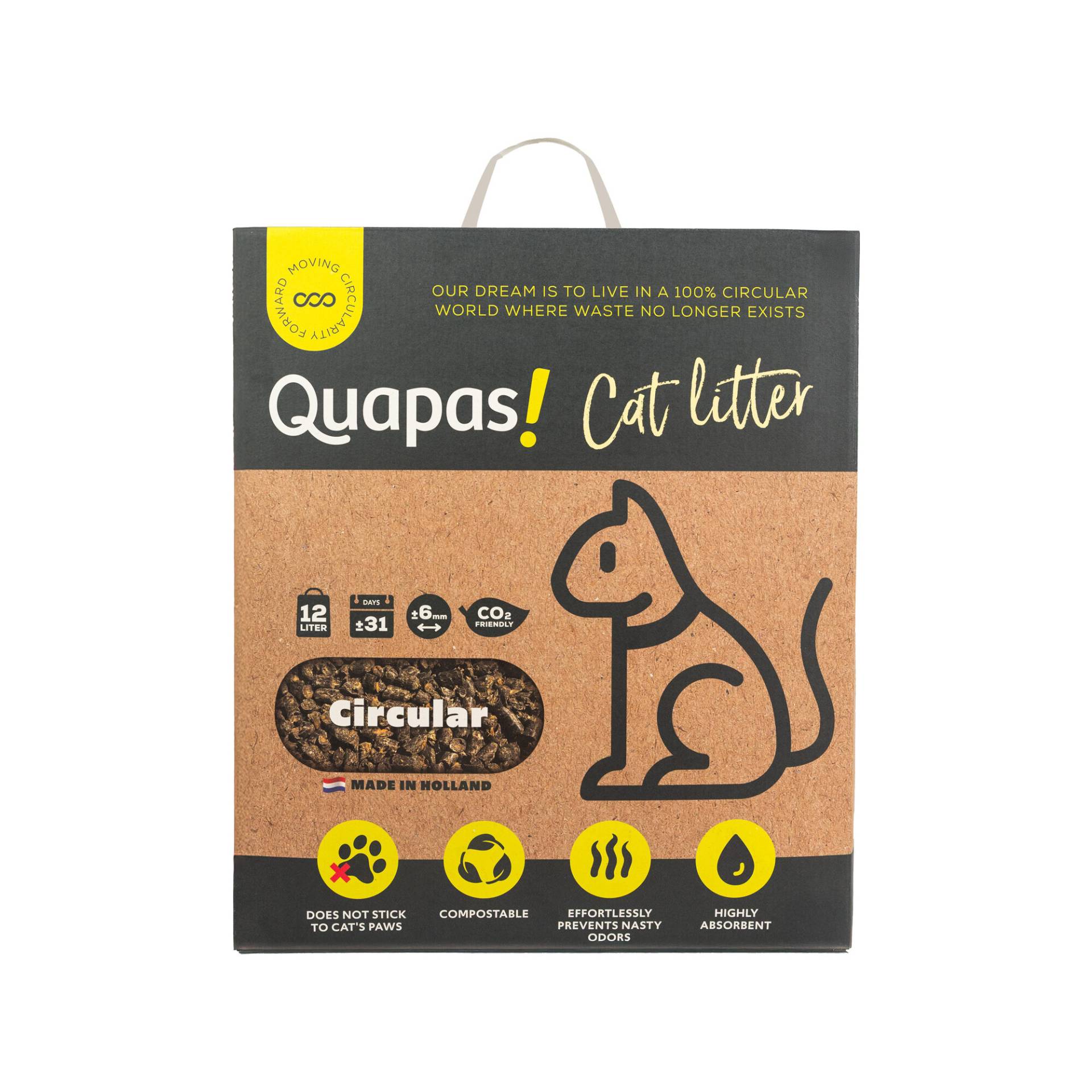 Quapas! Katzenstreu Quapas! Katzenstreu von Quapas!