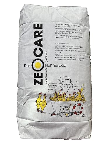 ZEOCARE - Das Hühnerbad 25 kg | Hühner Milbenbekämpfung Milbenbefall Staubbad Sandbad von Quebag