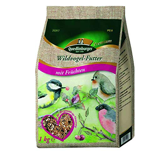 Quedlinburger Wildvogelfutter mit Früchten 1 Kg von Quedlinburger