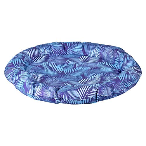 Queta Hundekühlmatte Haustierkühlmatte Kühlkissen für Haustiere Gel-Haustierbett Hundebett Katzenbett,Ideal für Zuhause und Reisen im Sommer Durchmesser 54cm (Stil 2) von Queta