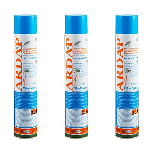 3 x 750ml Ardap Ungezieferspray Quiko Das Original von Quiko