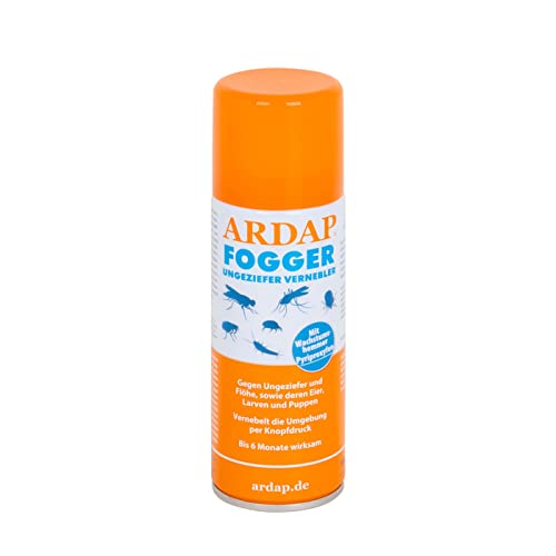 Ardap FOGGER Das ORIGINAL Ungeziefer Vernebler gegen Insekten / Flöhe, 2 x 200 ml von Quiko