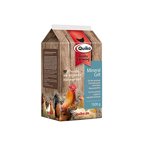 Quiko Hobby Farming - Mineralgrit mit Magenkiesel 1.500g von Quiko