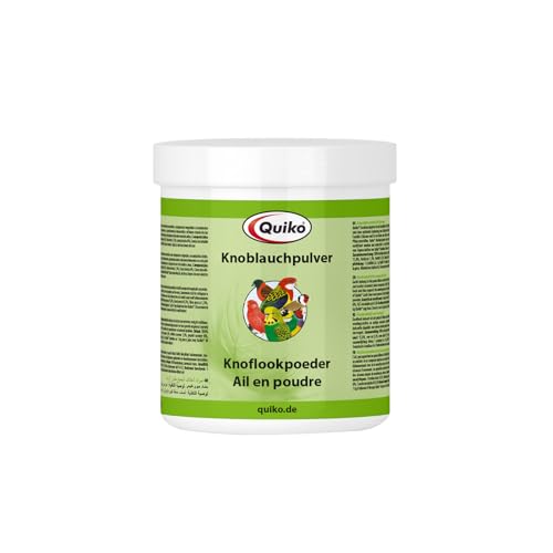 Quiko Knoblauch 400g - Optimale Ergänzung zum täglichen Futter für Ziervögel von Quiko