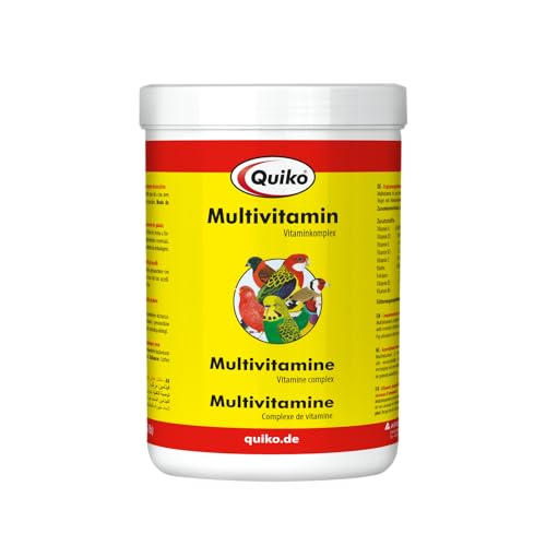 Quiko Multivitamin 750g - Ergänzungsfuttermittel zur Vitaminversorgung von Ziervögeln Quiko Multivitamin 750g - Ergänzungsfuttermittel zur Vitaminversorgung von Ziervögeln von Quiko