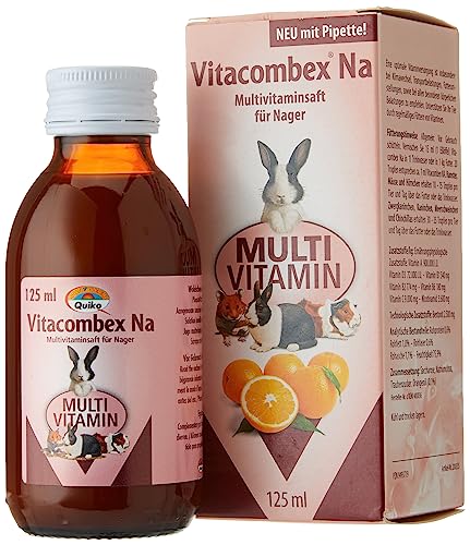 Quiko Vitacombex NA 125ml - Multivitaminsaft für Nagertiere von Quiko