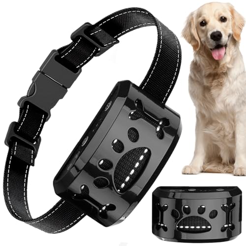 Antibellhalsband FüR Hunde, Friendly Dog Collar, Elektrohalsband FüR Hunde, Safe and Waterproof, Suitable for Small, Medium and Large Dogs, Offers Three Modes Antibellhalsband FüR Hunde, Friendly Dog Collar, Elektrohalsband FüR Hunde, Safe and Waterproof, Suitable for Small, Medium and Large Dogs, Offers Three Modes von Quixion