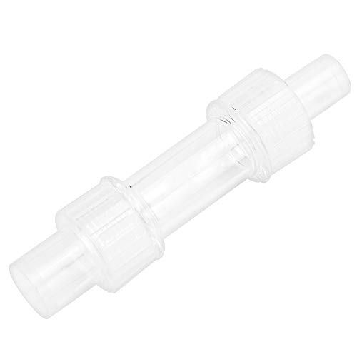 Qukaim Acryl Wasserschlauch Reduzieren Acryl Wasserrohr Reduzieradapter 12/16 auf 16/22 Filter Vat Schlauch Konvertieren Rohr DN10 auf DN15 für Aquarium und Hydrokultursysteme von Qukaim