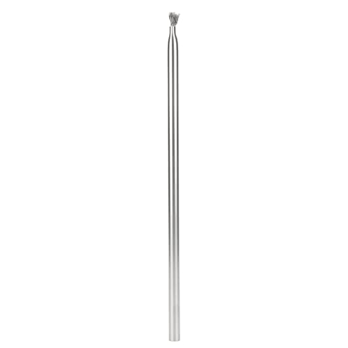 Qukaim Aquarium Cleaning Accories Stainl Steel Aquarium Algenbürste 23cm Drahtborsten Bürste zur Reinigung von Algen auf Stein und Holz, Aquarium Reinigung Accory von Qukaim