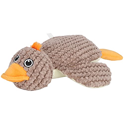 Qukaim Chewingand Quietschspielzeug Huhn und Entenwindeln, wasserdicht, verstellbar, waschbar, wiederverwendbar, cremefarben, Weihnachten, XS, Duck Harn Leash, Haustierkauen quietschendes von Qukaim