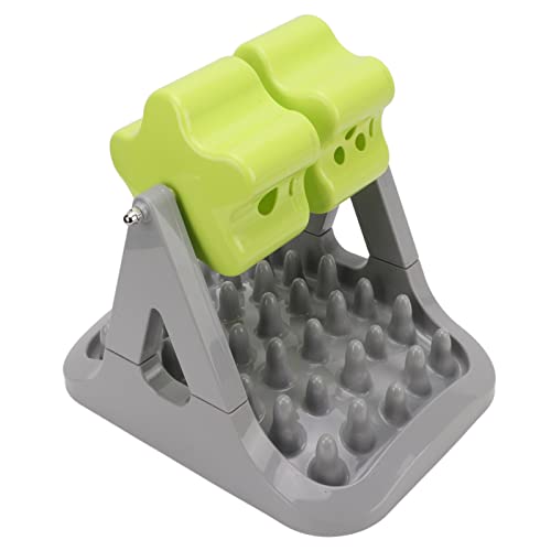 Qukaim Dog Slow Roller Feeder Pet Slow Feeder Interaktiver ABS Hundefutterspender, Rollen und Fallende Snacks, Katzen-Leckerli-Spielzeug, Haustierbedarf von Qukaim