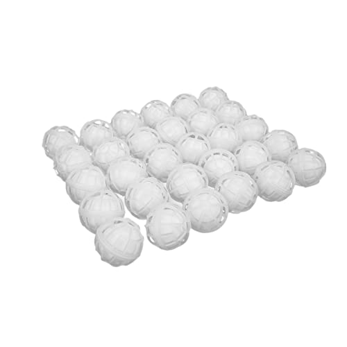 Qukaim Fish Tanks Filterball Aquarium Filterpad, Schneidbare Wiederverwendbare Bio Schwammmatte, 6D Filtermedien für Mini Fischbecken, Schildkrötenbecken und Teiche, sicher und effizient, 30 x 20 cm von Qukaim