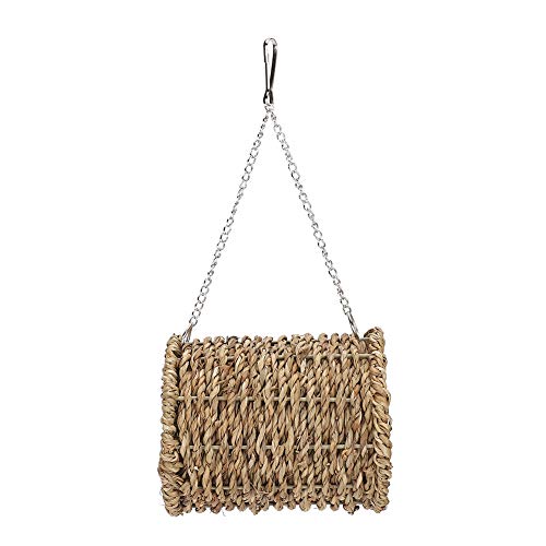 Qukaim Hamster Schlafmatte Seil Geflochtene Hängematte Hängebett für Eichhörnchen Papageien Haustier Hängematte 30x30cm Sommer Haustierbedarf Qukaim Hamster Schlafmatte Seil Geflochtene Hängematte Hängebett für Eichhörnchen Papageien Haustier Hängematte 30x30cm Sommer Haustierbedarf von Qukaim