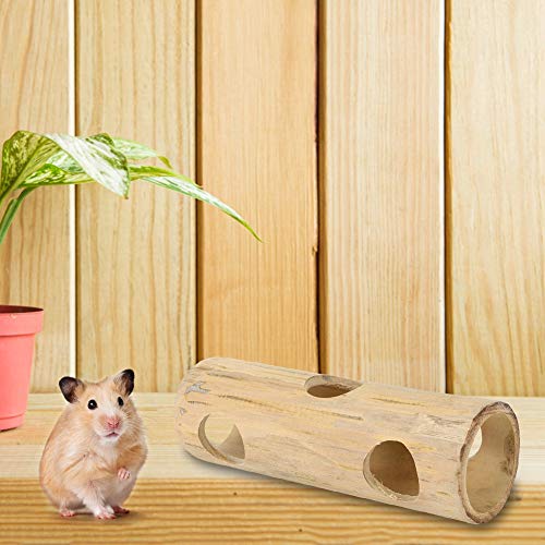 Qukaim Hamster Tunnel Spielzeug Hamster Tunnel Tube Spielzeug zum Spielen und Zähneknirschen, L Größe, lustiges Aktivitätsspielzeug für kleine Haustiere, ideal für Hamster und andere Kleintiere von Qukaim