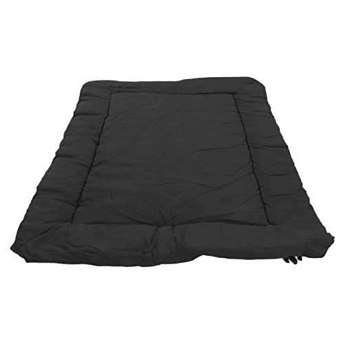 Qukaim Haustier-Reisematte, tragbares Hundebett, wasserdicht, faltbar, für alle Jahreszeiten, Outdoor-Hundematte für Reisen und Camping, Grau, leicht, einfach zu tragen, 90 x 70 cm von Qukaim