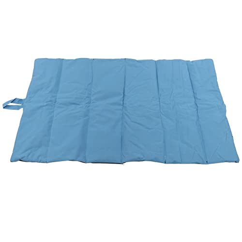 Qukaim Haustier Schlafdecke Outdoor Hund Faltbare Isomatte Tragbare wasserdichte Haustier Entspannungsdecke Oxford Tuch Waschbar Reise Hundebett 80 x 60 cm Ideal für Camping und Wandern von Qukaim