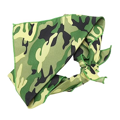 Qukaim Hundehalstücher Haustier Bandanas Niedlich Stilvoll Bedruckte Baumwolle Hund Schal Lätzchen Waschbar 71 x 50 cm Ideal für Geburtstagsfeier und Reisen von Qukaim