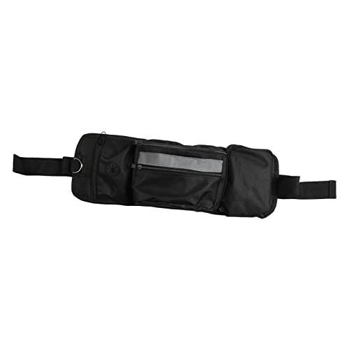 Qukaim Hundeleckerli Trainingstasche, wasserdichte Multifunktionale Hundewandertasche mit Verstellbarem Taillengurt & Verstecktem Flaschenhalter von Qukaim