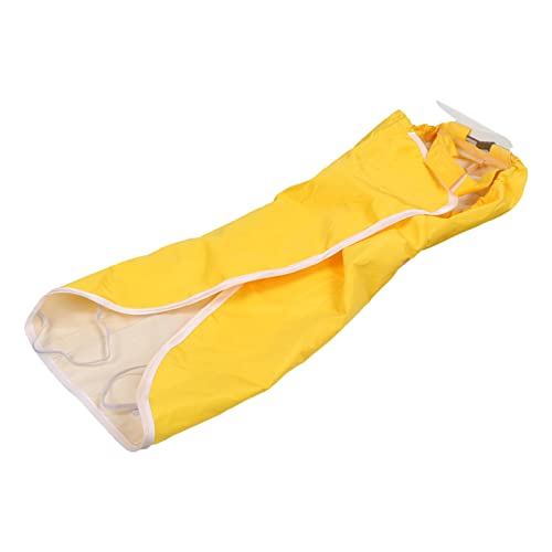 Qukaim Hundeponcho Regenmantel Hoodie Hund Regenmantel Verstellbar Reflektierend Winddicht Leicht Haustier Regenjacke für Welpe Größe 14 von Qukaim