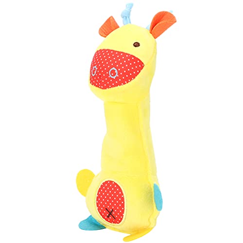 Qukaim Hundespielzeug, Plüschspielzeug, bissfest, quietschendes Kauspielzeug für kleine, mittelgroße und große Hunde, Hirschförmiges Haustier-interaktives Spielzeug von Qukaim