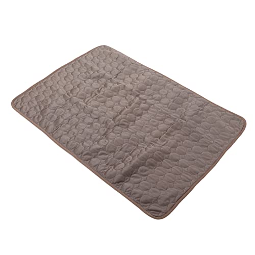 Qukaim Ice Silk Pet Mat Pet Ice Silk Cooling Mat for XL Dogs and Cats, Breathable Heat Dissipation Pad, Portable for Car and Home von Qukaim