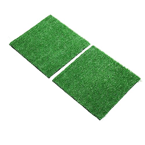 Qukaim Pet Pee Rug Kunstrasen Hund Pee Pad, Atmungsaktiv Waschbar Wiederverwendbar Haustier Töpfchen Trainingsmatte für Innen Außen Weiche Oberfläche 60 x 40 cm von Qukaim