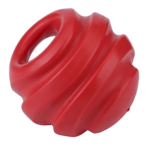 Qukaim Pet Toy TPR Red Pet Teeth Grinding Cleaning Interactive Training Toy, Educational Dog Molar Toy for Teeth Cleaning, Durable Dog Toy for All Breeds von Qukaim