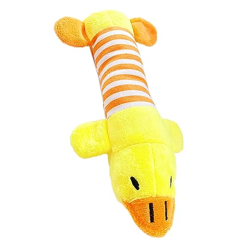 Qukaim Pet Toys Dog Plush Toys, Rectangular Flying Duck, Interactive Fun Soft Plush Chew Toy, Bite Resistant for Dogs and Cats, 30cm Long, Cute Design von Qukaim