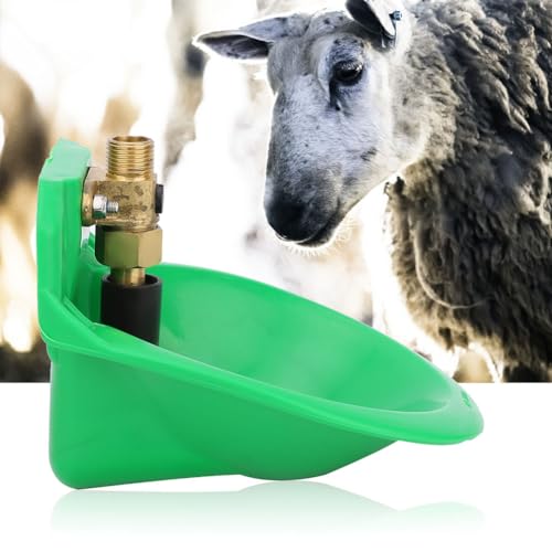 Qukaim Sheep Wateing Syatem Automatischer Schaf Wasserschale Trinker, Touch-Schalter Bewässerungssystem für Vieh, Geeignet für Huhn und Schaf, Design, Einfach zu Bedienen von Qukaim